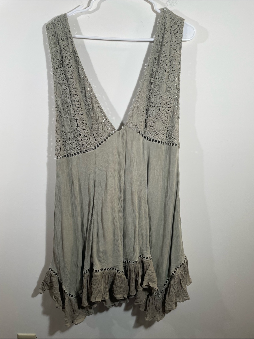 Free People crochet top dress